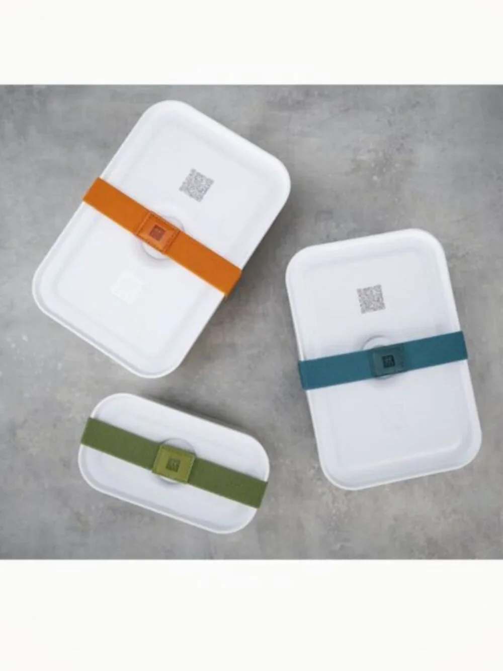 ZWILLING Vacuum Lunch Box, Small, Dinos Print, Fresh & Save, Plastic, White-Grey